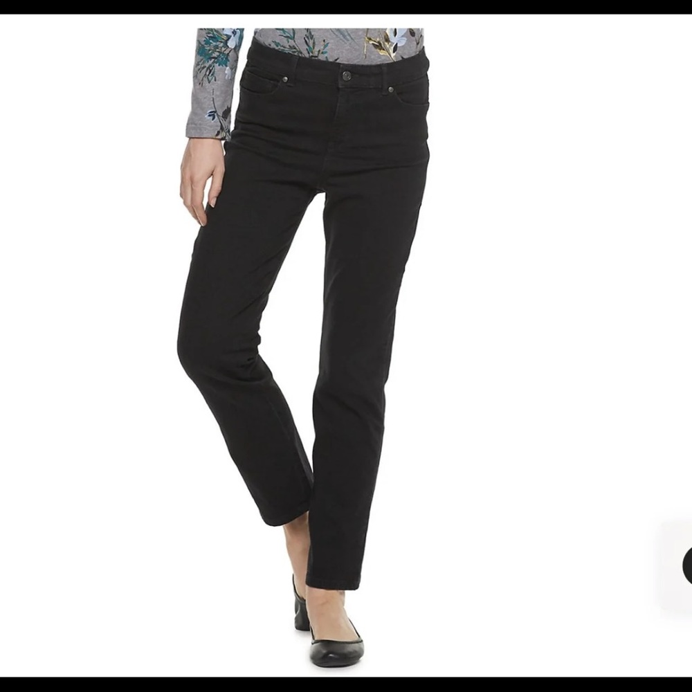 Womens gloria vanderbilt straight jeans